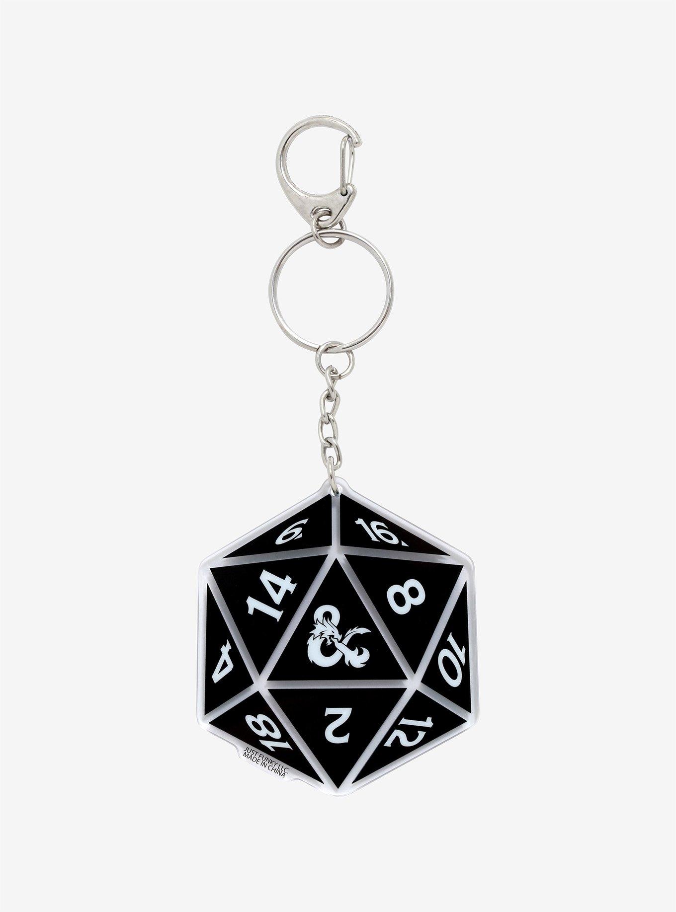 Dungeons & Dragons D20 Key Chain, , hi-res