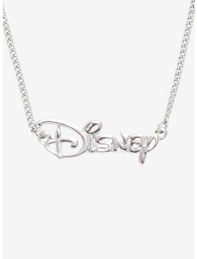 Plus Size Disney Logo Necklace, , hi-res