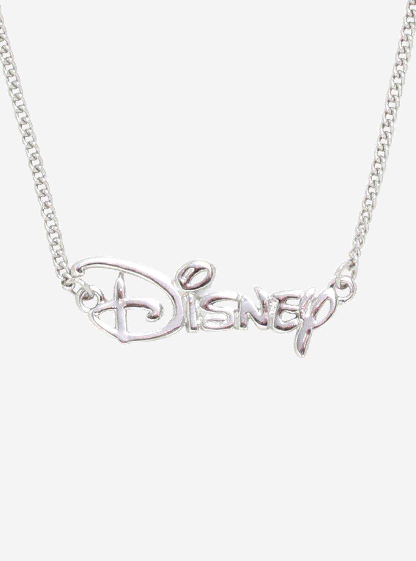 Disney Logo Necklace, , hi-res