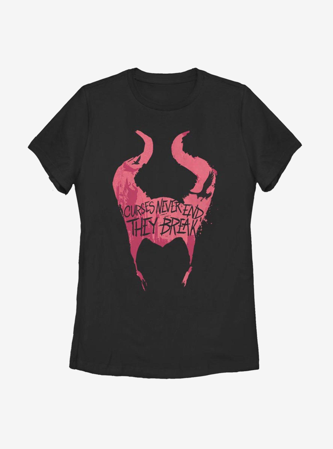 Disney Maleficent: Mistress Of Evil Cursed Horns Womens T-Shirt, , hi-res
