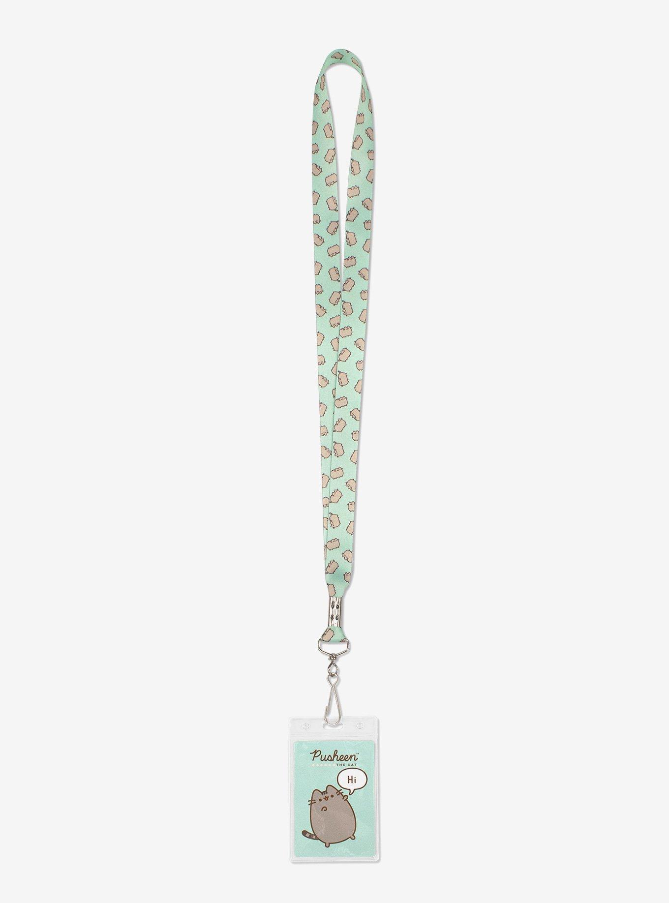 Pusheen Hi Mint Lanyard, , hi-res