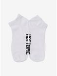 Hot Topic White Ankle Socks, , hi-res