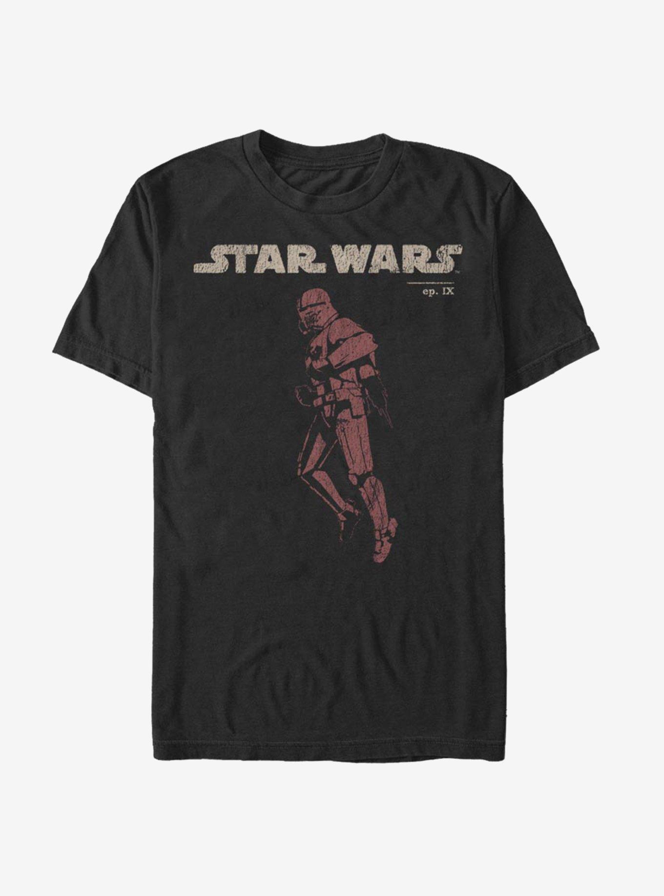 Star Wars Episode IX The Rise Of Skywalker Jet Red T-Shirt, BLACK, hi-res