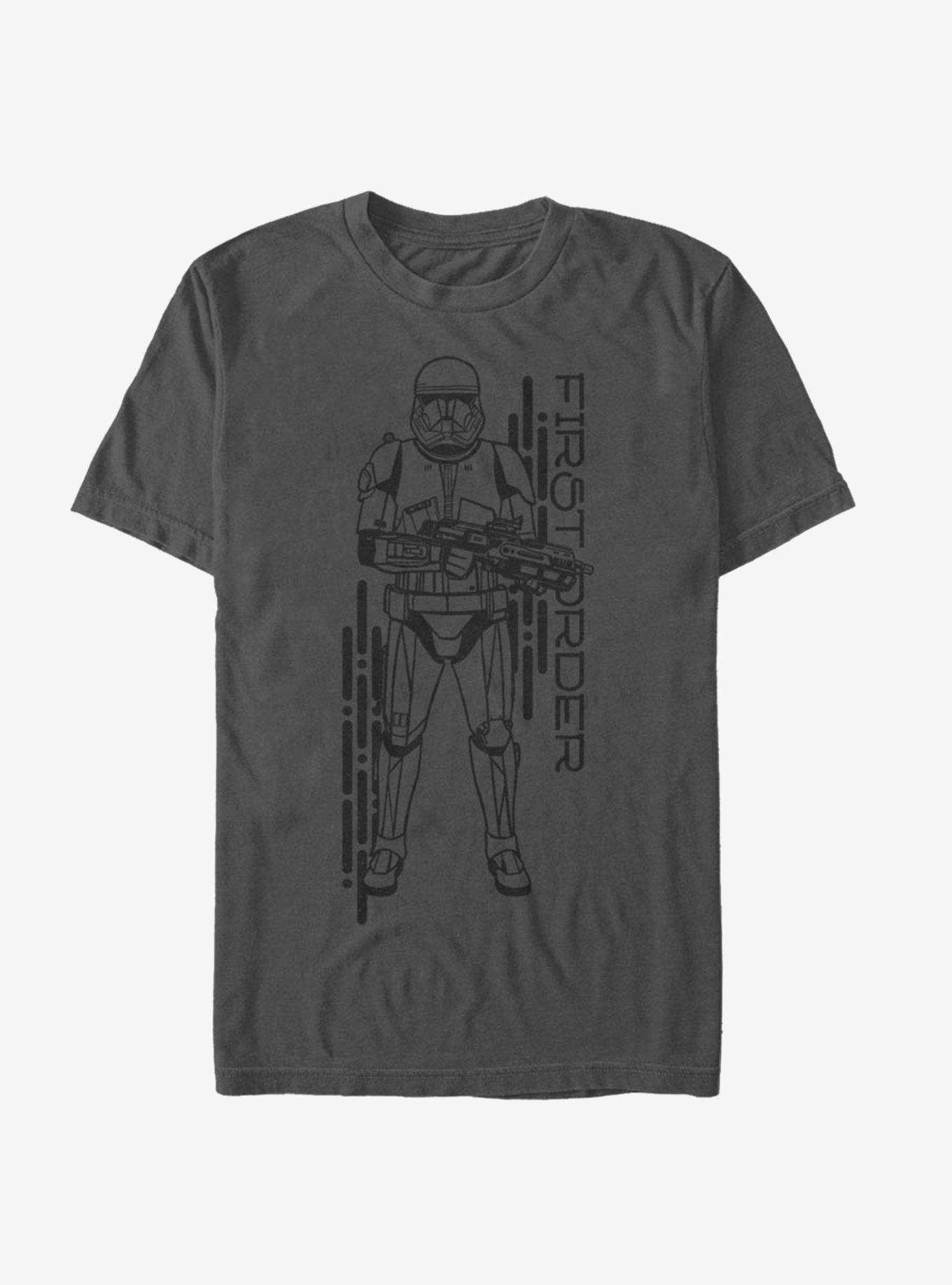 Star Wars Episode IX The Rise Of Skywalker Project Red T-Shirt, CHARCOAL, hi-res