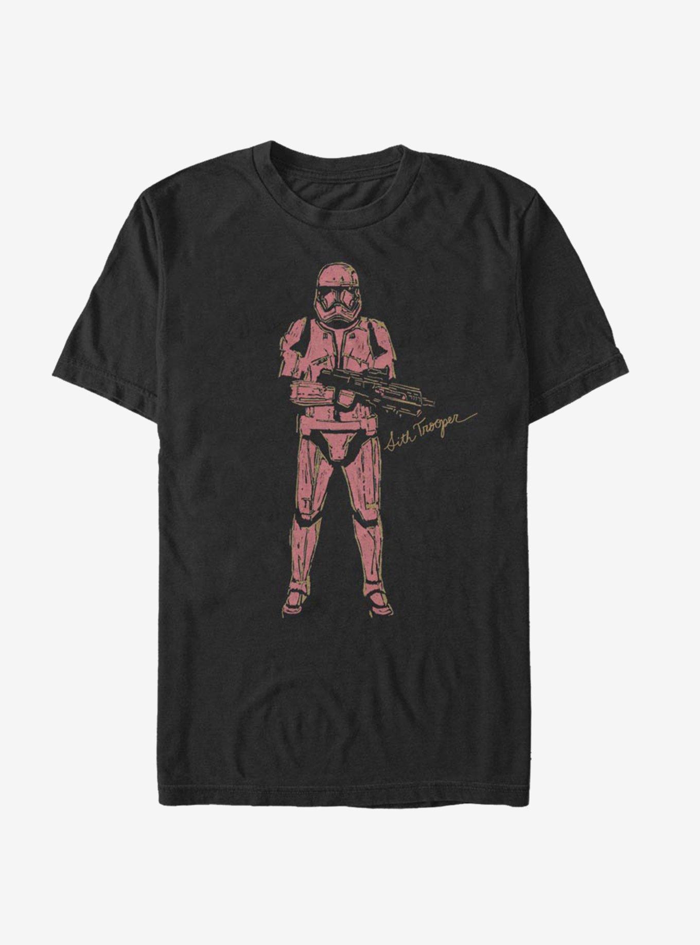 Star Wars Episode IX The Rise Of Skywalker Red Trooper T-Shirt, BLACK, hi-res