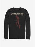 Star Wars Episode IX The Rise Of Skywalker Jet Red Long-Sleeve T-Shirt, BLACK, hi-res