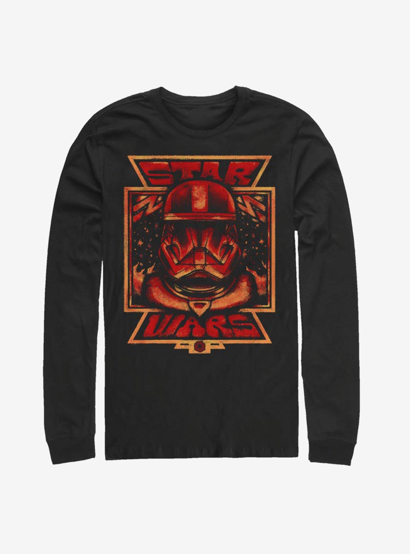 Star Wars Episode IX The Rise Of Skywalker Red Perspective Long-Sleeve T-Shirt, BLACK, hi-res