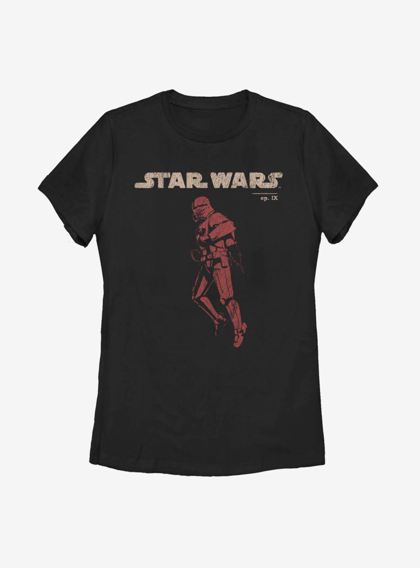 Star Wars Episode IX The Rise Of Skywalker Jet Red Womens T-Shirt, , hi-res