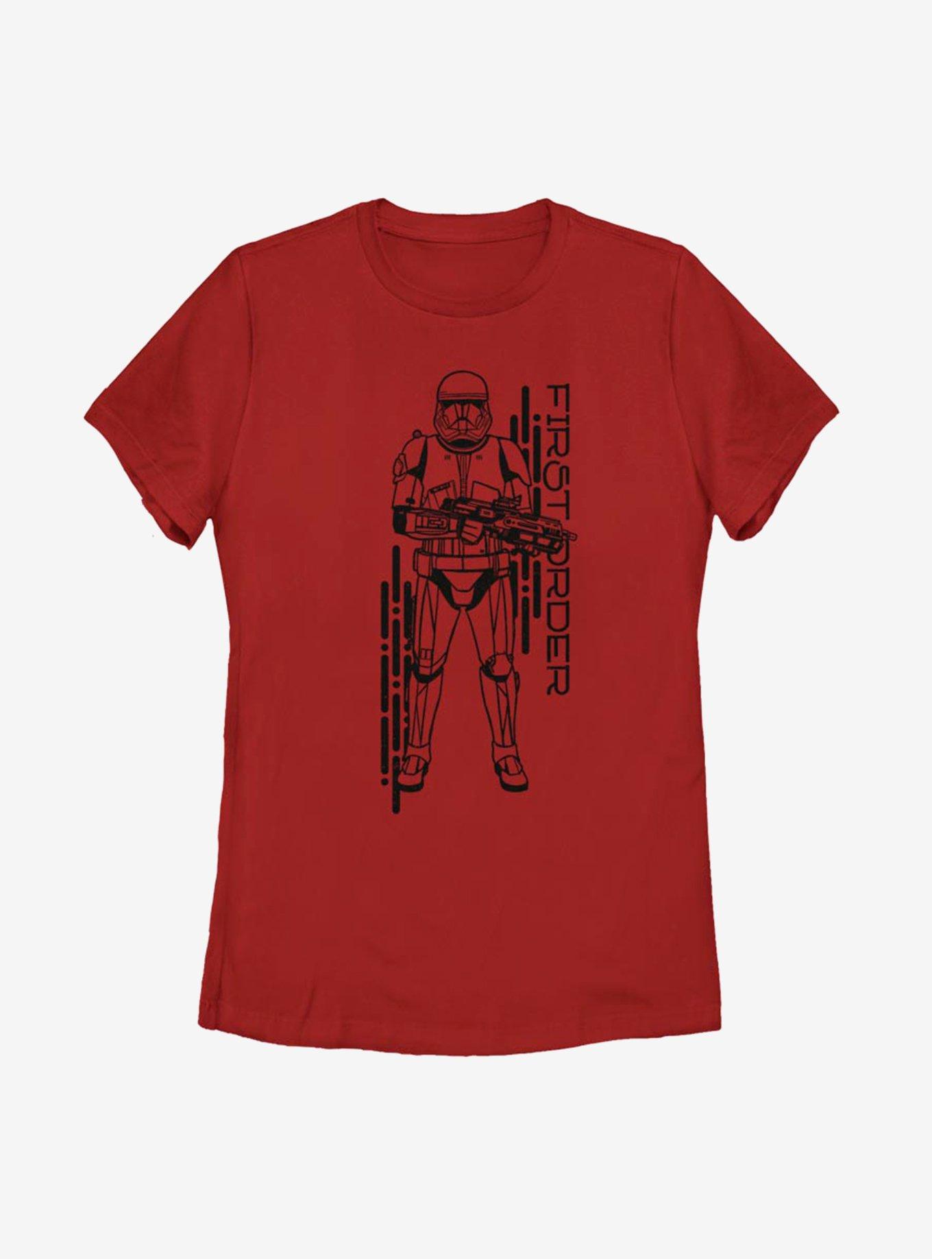 Star Wars Episode IX The Rise Of Skywalker Project Red Womens T-Shirt, , hi-res