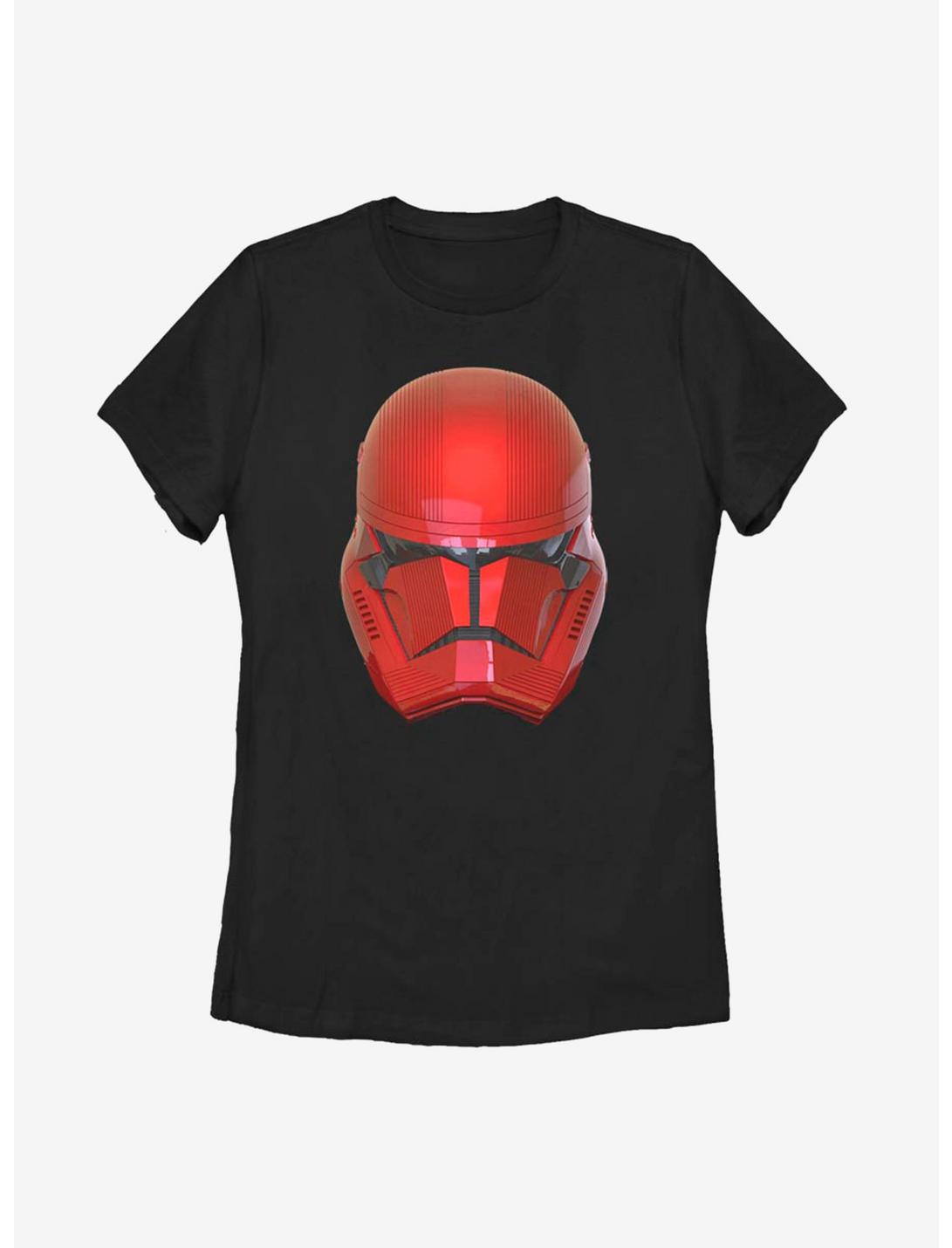 Star Wars Episode IX The Rise Of Skywalker Red Helm Womens T-Shirt, BLACK, hi-res