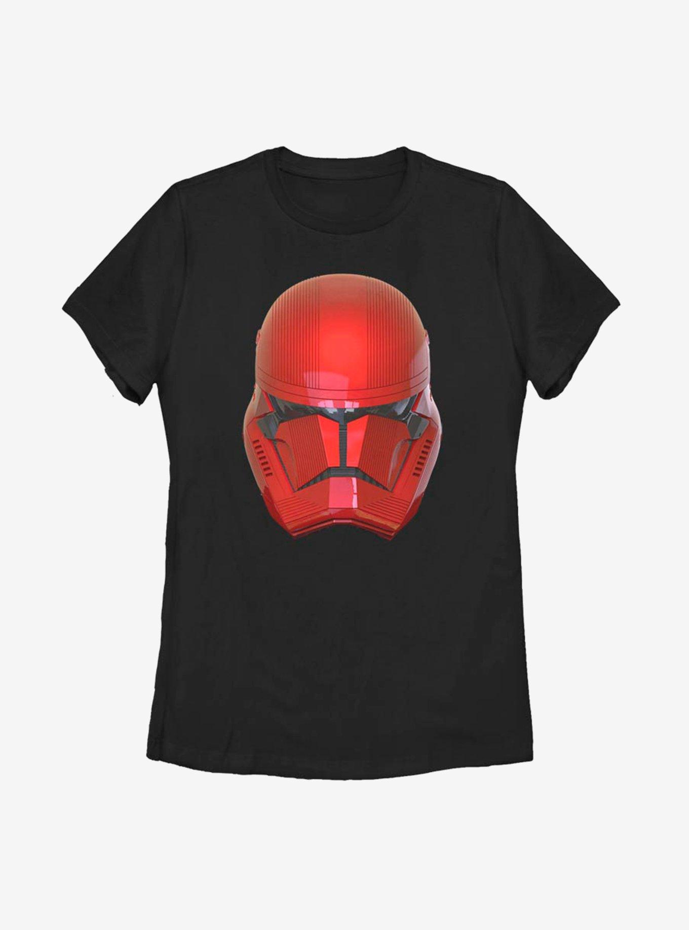 Star Wars Episode IX The Rise Of Skywalker Red Helm Womens T-Shirt, , hi-res