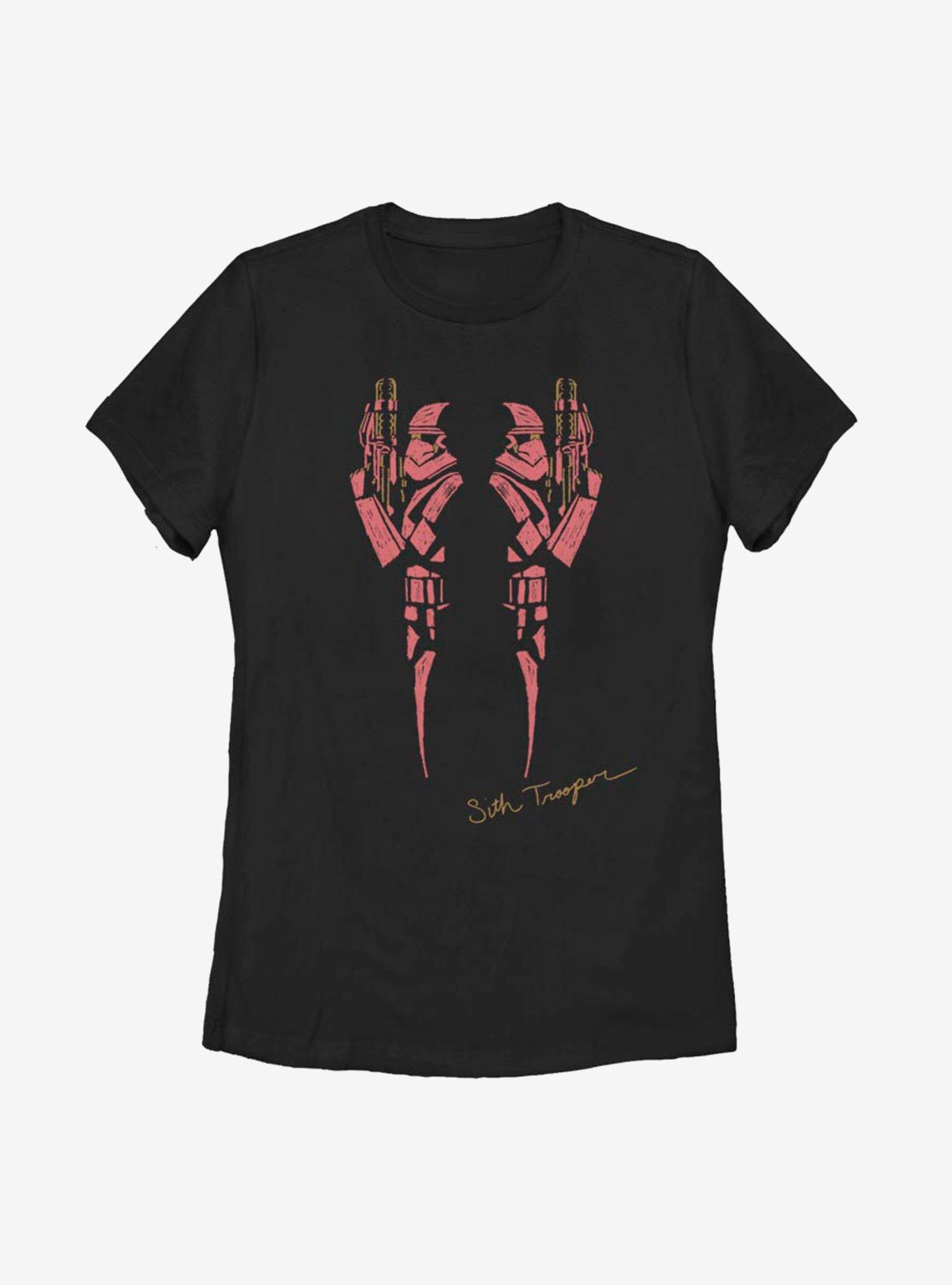 Star Wars Episode IX The Rise Of Skywalker Red Trooper Womens T-Shirt, , hi-res