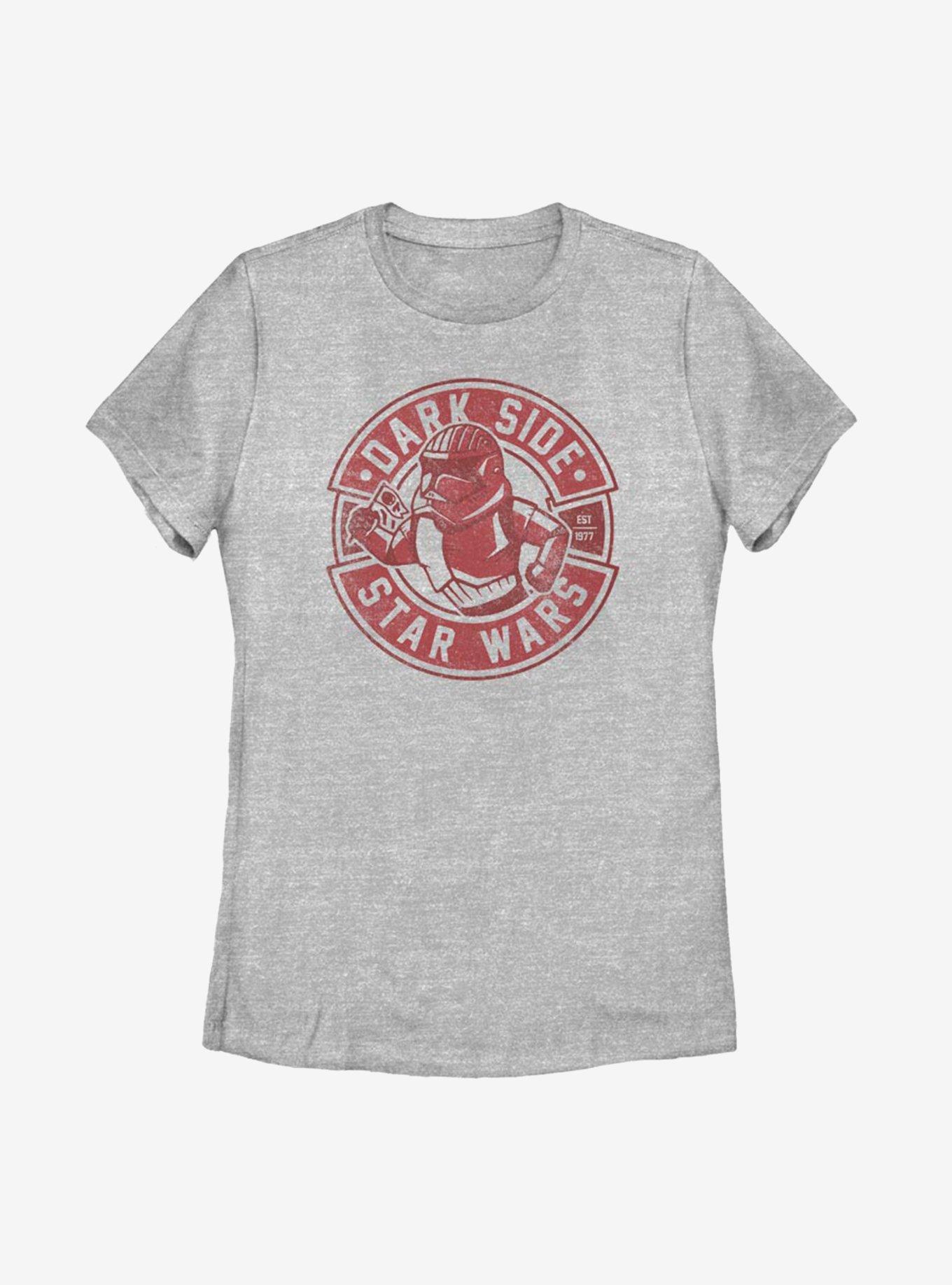 Star Wars Episode IX The Rise Of Skywalker Red Trooper Handdrawn Womens T-Shirt, ATH HTR, hi-res