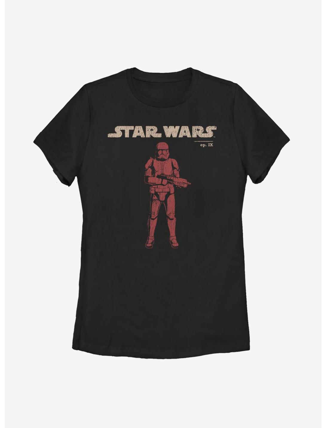 Star Wars Episode IX The Rise Of Skywalker Vigilant Womens T-Shirt, BLACK, hi-res