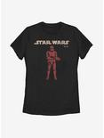 Star Wars Episode IX The Rise Of Skywalker Vigilant Womens T-Shirt, BLACK, hi-res