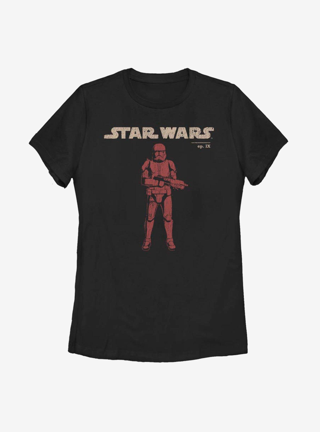 Star Wars Episode IX The Rise Of Skywalker Vigilant Womens T-Shirt, BLACK, hi-res