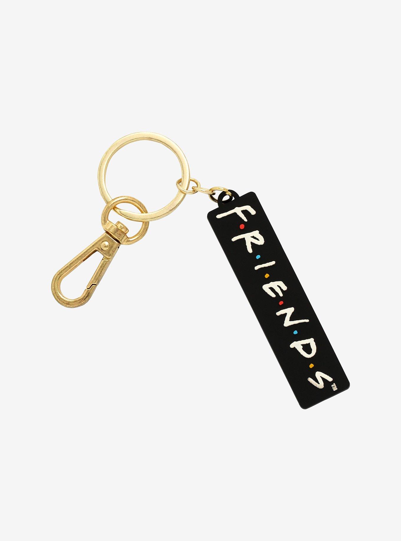 Friends Logo Rubber Key Chain, , hi-res