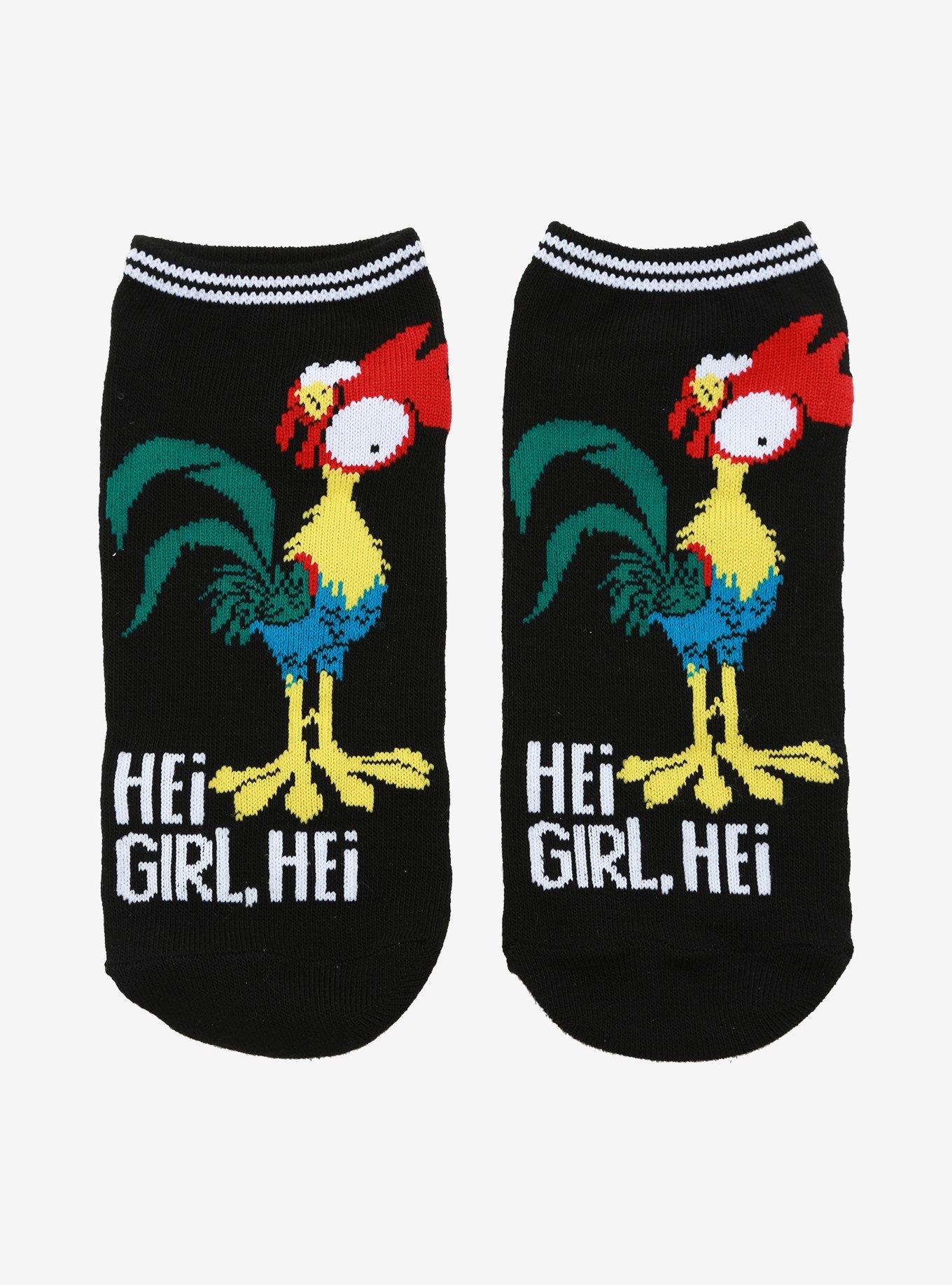 Disney Moana Hei Girl Hei No-Show Socks, , hi-res