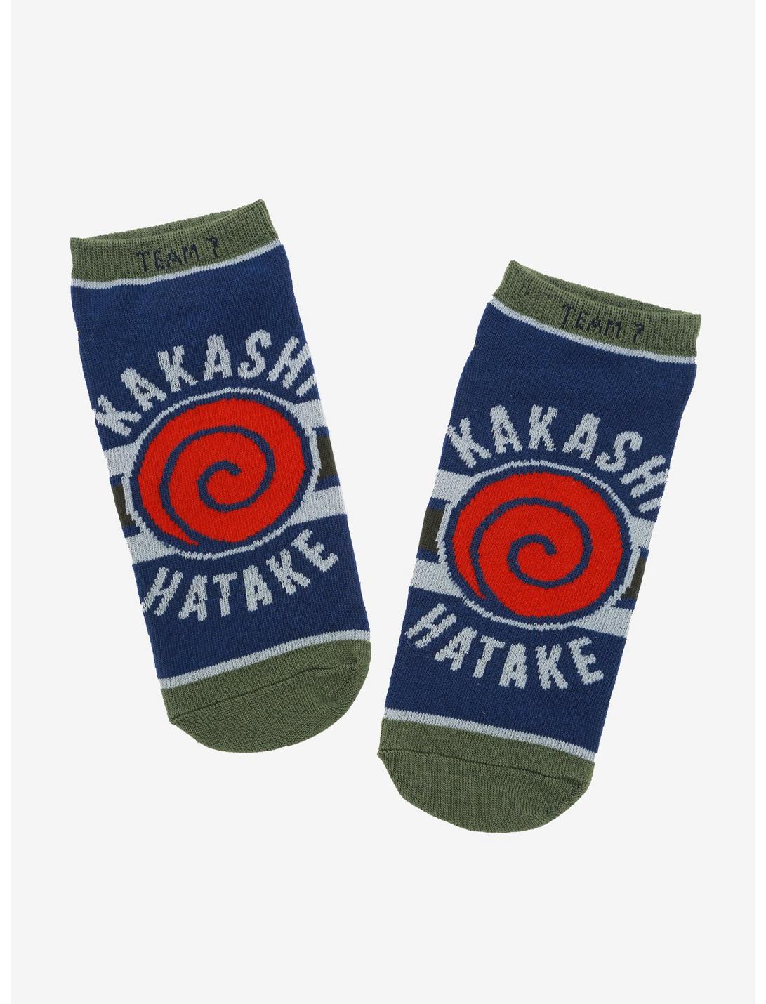 Naruto Shippuden Kakasi Hatake No-Show Socks, , hi-res