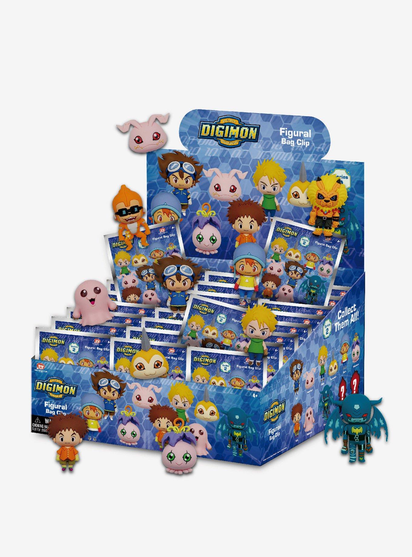 Digimon Series 2 Figural Bag Clip Blind Bag, , hi-res