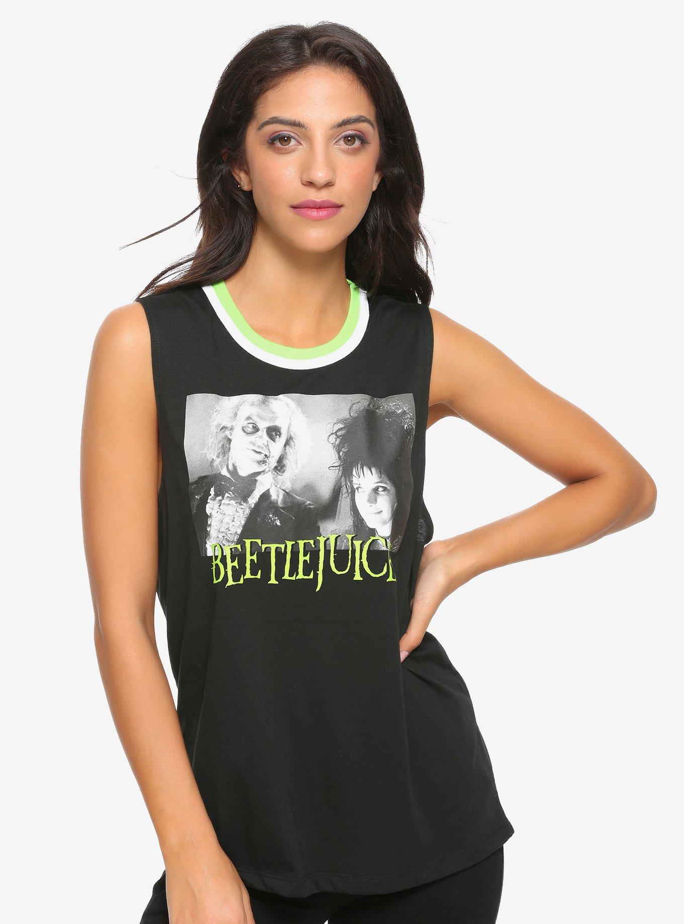 Beetlejuice Wedding Photo Girls Tank Top, MULTI, hi-res