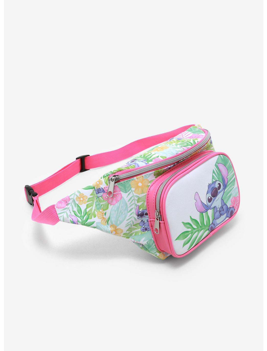 Loungefly Disney Lilo & Stitch Floral Fanny Pack, , hi-res