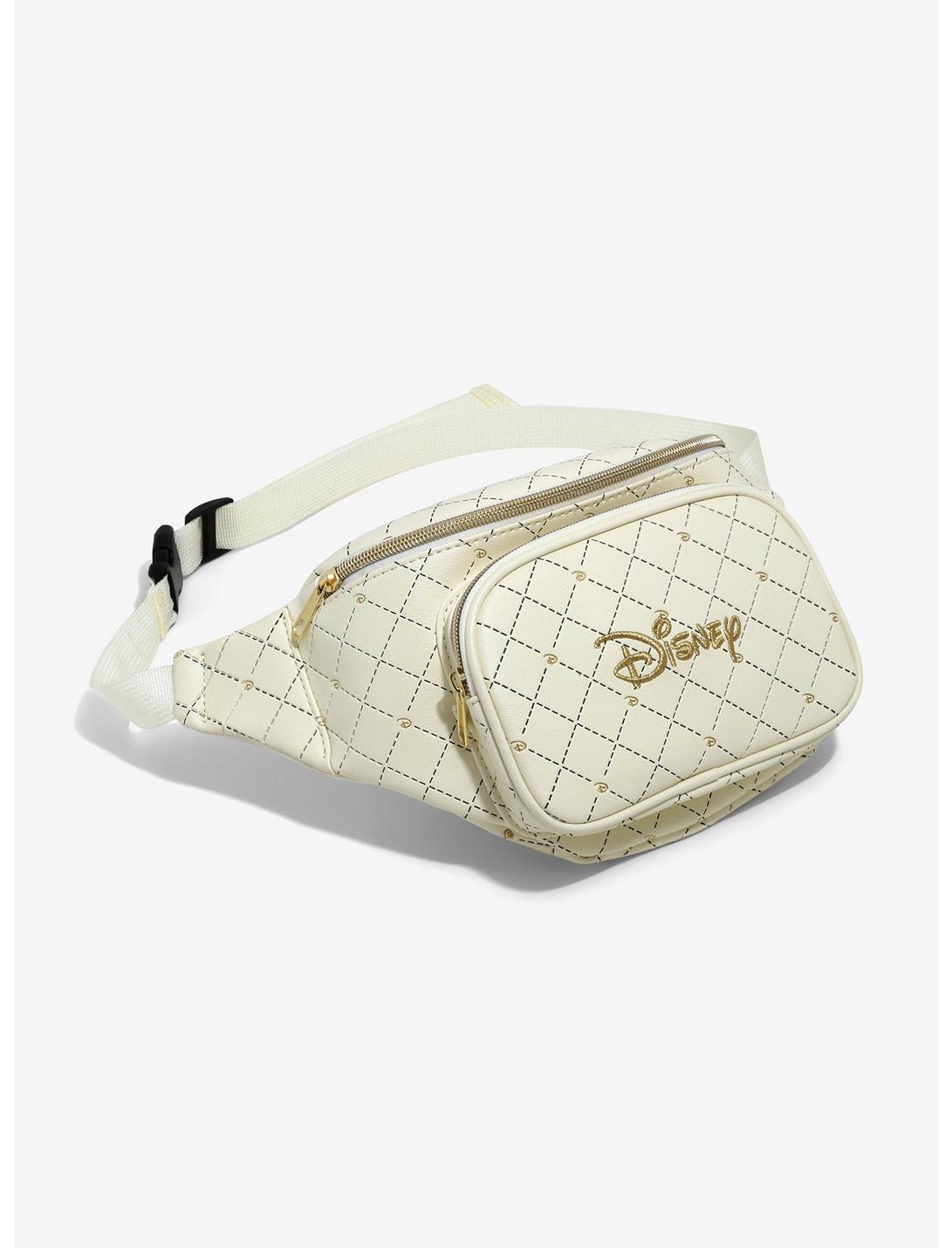 Loungefly Disney Logo Quilted Fanny Pack, , hi-res