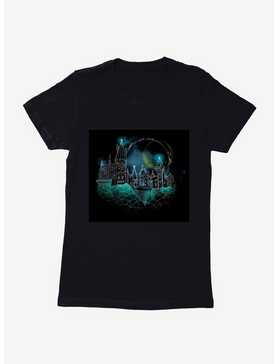 Harry Potter Hogwarts Castle Outline Extra Soft Girls Black T-Shirt, , hi-res