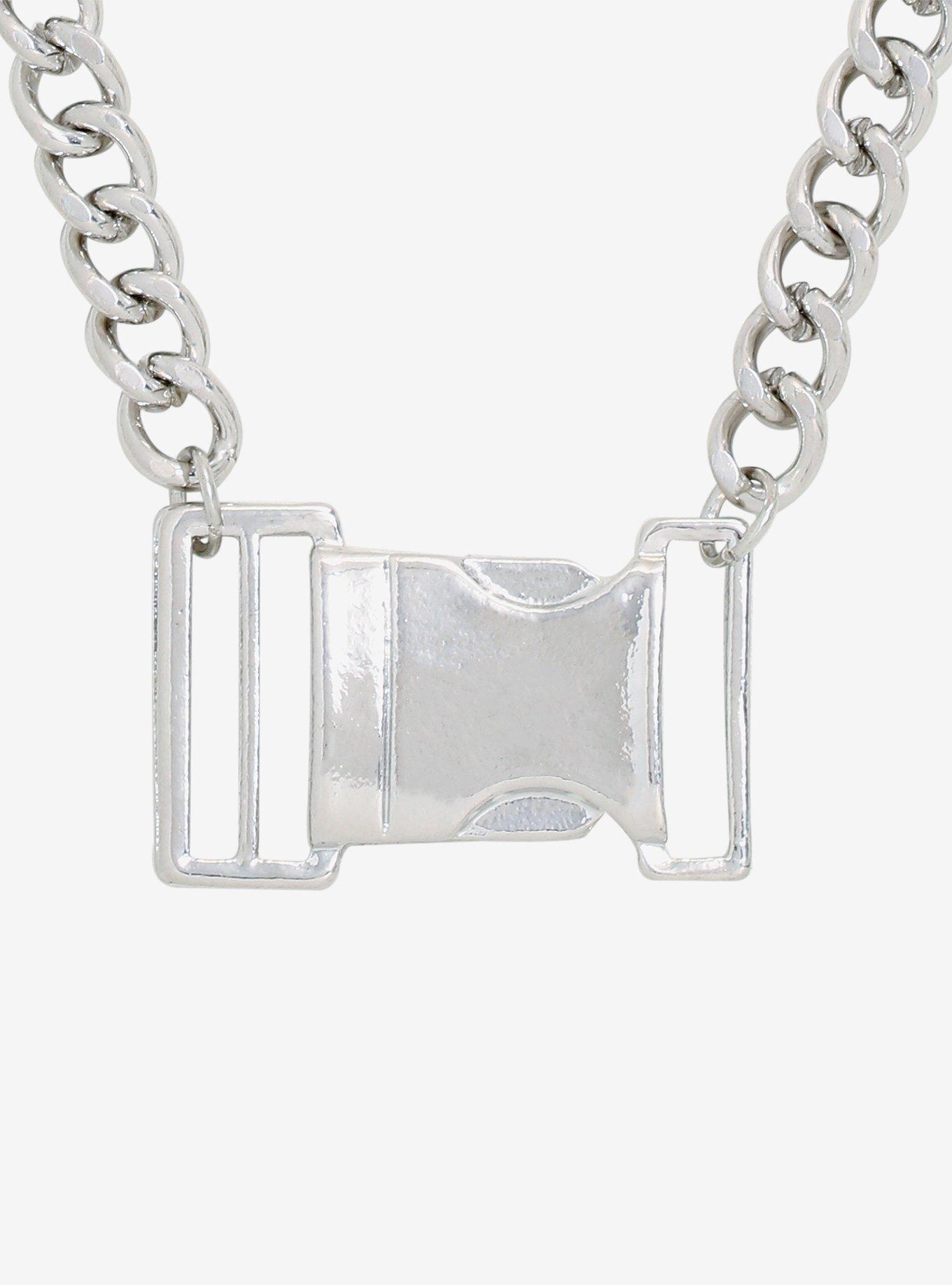 Buckle Chain Necklace, , hi-res