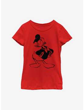 Disney Donald Duck In A Mood Youth Girls T-Shirt, , hi-res