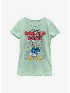 Disney Donald Duck Sketchbook Youth Girls T-Shirt, , hi-res