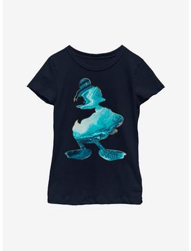 Disney Donald Duck Silhouette Youth Girls T-Shirt, , hi-res