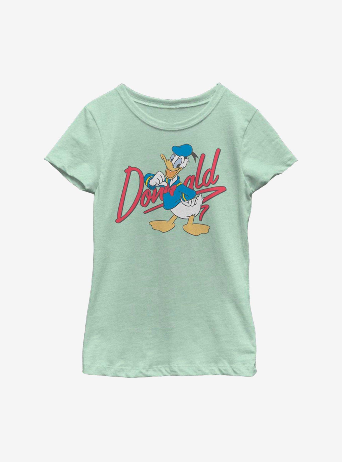 Disney Donald Duck Autograph Youth Girls T-Shirt, , hi-res