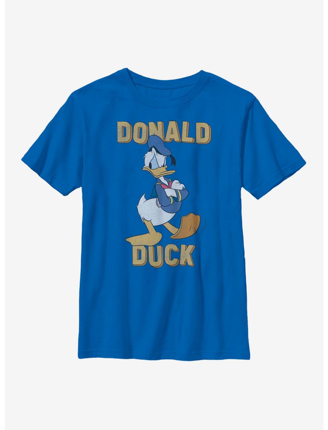 Disney Donald Duck Bad Mood Youth T-Shirt, ROYAL, hi-res