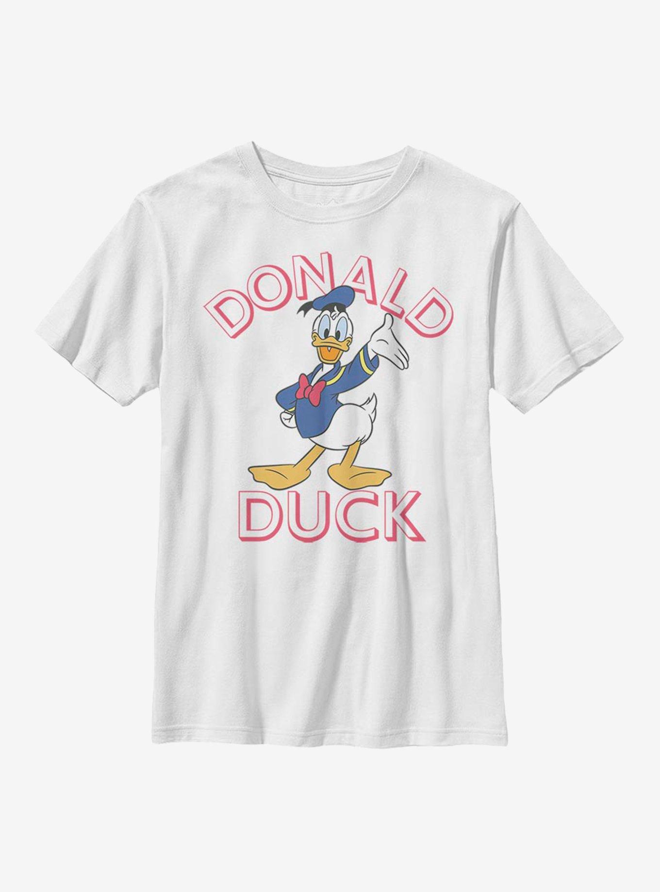 Disney Donald Duck Good To See You Youth T-Shirt, WHITE, hi-res