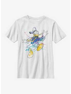 Disney Donald Duck Splatter Youth T-Shirt, , hi-res