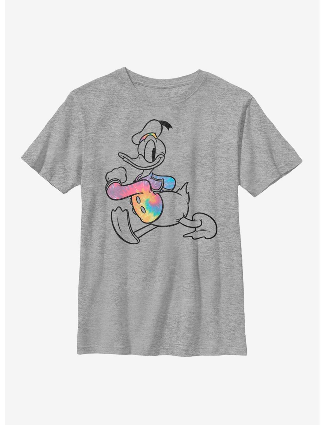 Disney Donald Duck Tie Dye Youth T-Shirt, ATH HTR, hi-res
