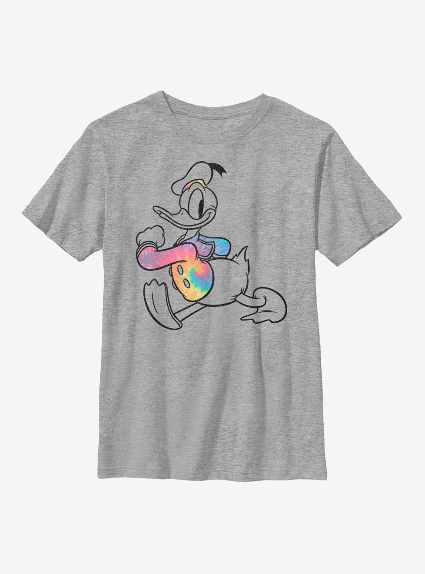 Disney Donald Duck Tie Dye Youth T-Shirt, , hi-res