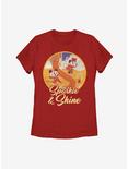 Disney Mickey Mouse Sparkle And Shine Womens T-Shirt, RED, hi-res