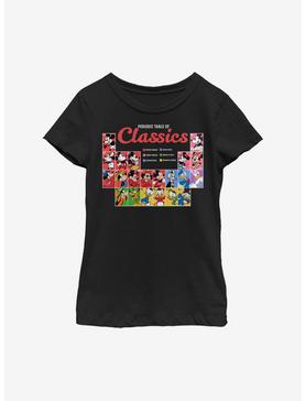 Disney Mickey Mouse Periodic Table Of Classics Youth Girls T-Shirt, , hi-res