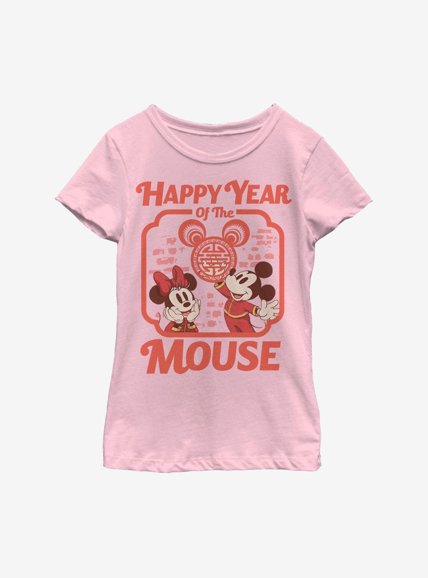 Disney Mickey Mouse Year Of The Mouse Youth Girls T-Shirt, , hi-res