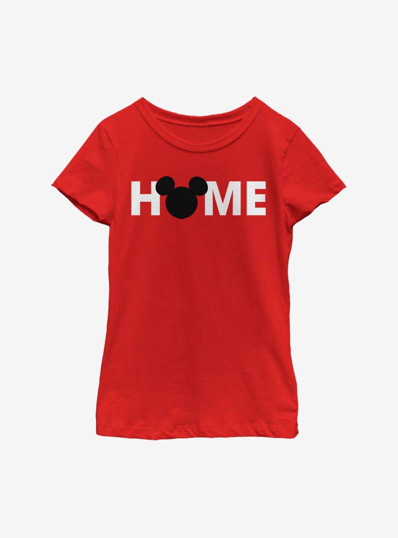 Disney Mickey Mouse Home Youth Girls T-Shirt, , hi-res