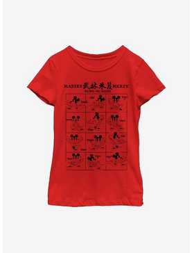 Disney Mickey Mouse Kung-Fu Mickey Youth Girls T-Shirt, , hi-res
