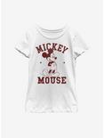 Disney Mickey Mouse Classic Mickey Youth Girls T-Shirt, WHITE, hi-res