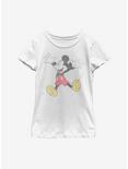 Disney Mickey Mouse Jump For Joy Youth Girls T-Shirt, WHITE, hi-res