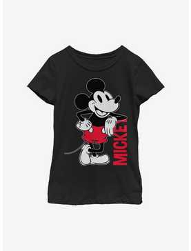 Disney Mickey Mouse Vintage Mickey Youth Girls T-Shirt, , hi-res