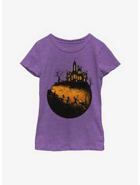 Disney Mickey Mouse Mickey's Haunted Halloween Youth Girls T-Shirt, , hi-res