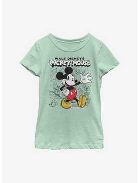 Disney Mickey Mouse Sketchbook Youth Girls T-Shirt, , hi-res