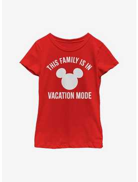 Disney Mickey Mouse Vacation Mode Youth Girls T-Shirt, , hi-res