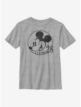 Disney Mickey Mouse 1928 Legend Youth T-Shirt, ATH HTR, hi-res